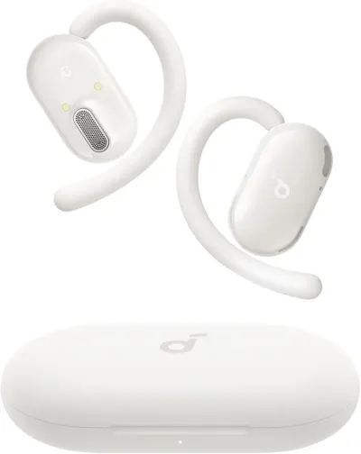 Soundcore V20i by Anker Open-Ear Headphones, Adjustable Ear Hooks, Ultra-Comfort, Snug Fit, Powerful Sound, Clear Calls, IP55, 36H Playtime, Bluetooth 5.4 Wireless Earbuds, Multipoint Connection