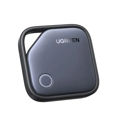 UGREEN FineTrack Air Tracker Tags (iOS Only) 2 Pack, 2-Year Replaceable Battery Bluetooth Tracker Compatible with Apple Find My, Item Finder Smart Tag for Keys, Luggage - [Apple Find My Certified]
