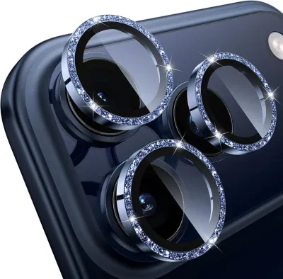 WSKEN for iPhone 17 Pro/iPhone 17 Pro Max Camera Lens Protector - [Original Shooting Mode] Shatterproof Metal HD Tempered Glass Camera Screen Protector Cover Film for iPhone Accessories